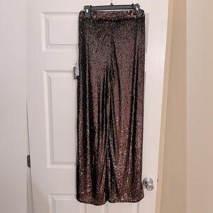 These are sequin pants from Express. New with tags.